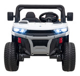 Auto Pick-Up Speed 900 dla dzieci Biały + Napęd 4x4 + Ruchomy kiper + Bagażnik + Pilot + Łopatka + Audio LED
