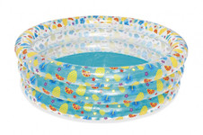 Basen ogrodowy dla dzieci 170x53cm Tropical BESTWAY + Łatka naprawcza
