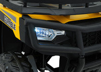 Pojazd Quad 4x4 ATV Arctic Cat Pomarańczowy