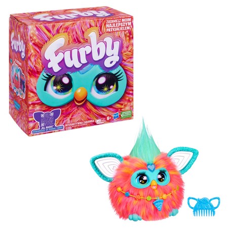 FURBY Kolor Koralowy, zabawka interaktywna