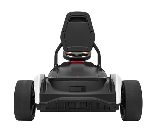 Gokart Fast 3 Drift na akumulator dla dzieci Biały + Funkcja driftu + Silniki 2x150W + Radio LED + Pasy