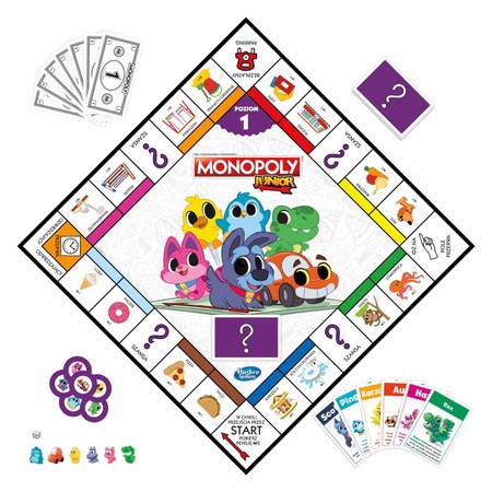 HASBRO GAME Monopoly Junior, gra