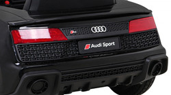 Audi R8 LIFT Samochodzik na akumulator Czarny + Pilot + Koła EVA + MP3 + LED