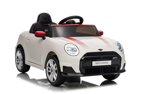 Pojazd Mini Cooper Biały