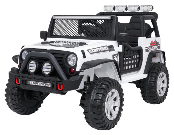 Pojazd Jeep BEAST 4x4 Biały