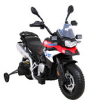 Motor BMW F850 GS na akumulator dla dzieci Czerwony + Kółka pomocnicze + Audio LED + Wolny Start + EVA