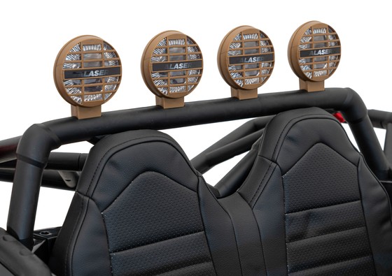 Auto Buggy Racing 5 na akumulator dla dzieci Czarny + Silniki 2x200W + Pilot + Audio LED + Wolny Start