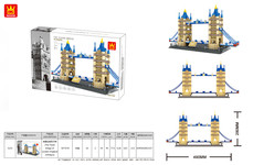 Zestaw Klocków Seria Budynki Tower Bridge 1054el.