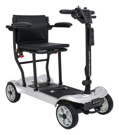 Skuter Elektryczny Czterokołowy dla Seniorów EasyGo Szary
