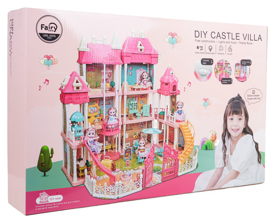 MEGA Domek dla Lalek + Akcesoria