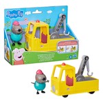 ŚWINKA PEPPA Holownik Dziadka Psa, pojazd z figurką