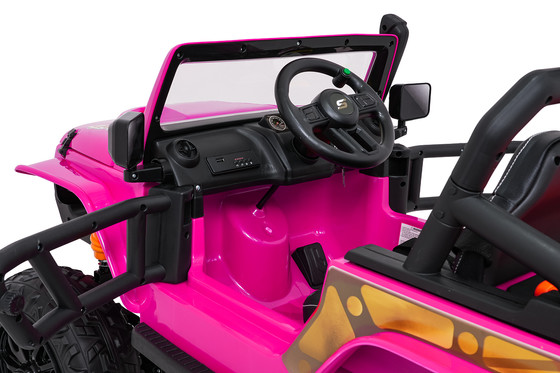 Pojazd Jeep Monster Różowy