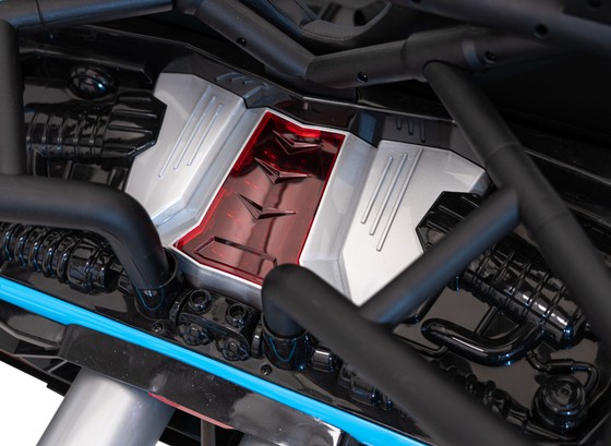 Auto Buggy Racing 5 na akumulator dla dzieci Niebieski + Silniki 2x200W + Pilot + Audio LED + Wolny Start