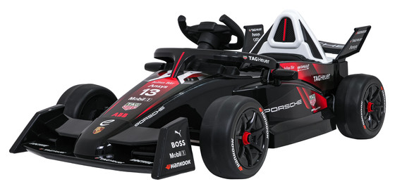 Pojazd Bolid Formuły E Porsche Czerwony