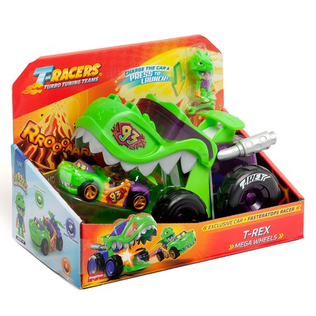 T-RACERS Mega Wheels T Rex, pojazd