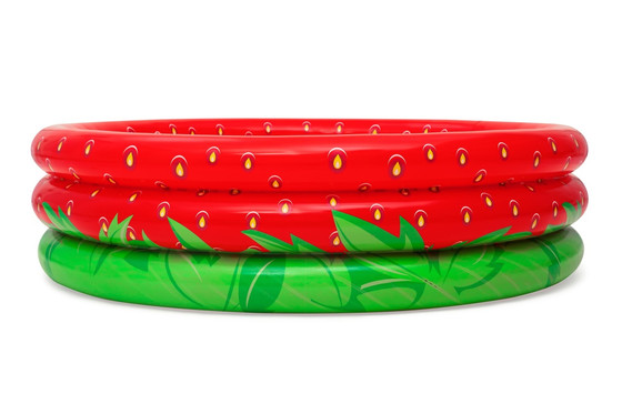 Basen Słodka Truskawka dla dzieci 2+ Brodzik 168x38cm BESTWAY + Łatka naprawcza