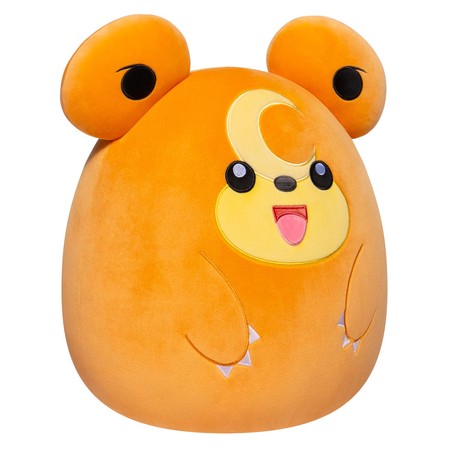 POKEMON Squishmallow Teddiursa Seria 4, pluszak, 25 cm
