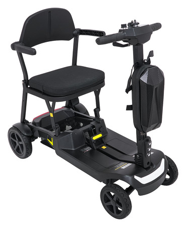 Skuter Elektryczny Czterokołowy dla Seniorów SeniorStar Czarny