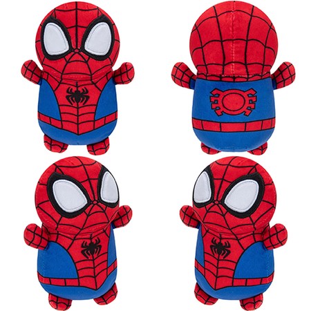 SPIDEY Squishamllows Hugmees, pluszak, 15 cm PETER PARKER