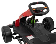 Gokart Fast 3 Drift na akumulator dla dzieci Czerwony + Funkcja driftu + Silniki 2x150W + Radio LED + Pasy