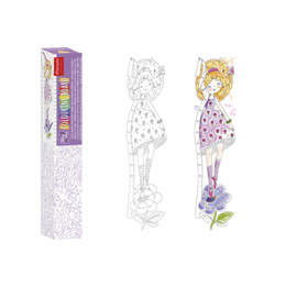 KOLOROMIARKA XXL - KWIATOWA KRÓLEWNA/  FLOWER PRINCESS