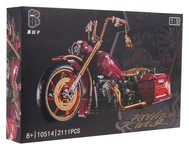 Klocki Motocykl 2111el. Czerwony