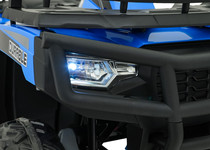 Pojazd Quad 4x4 ATV Arctic Cat Niebieski