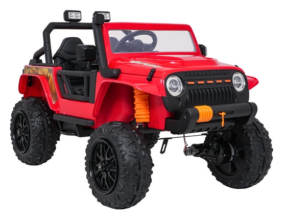 Pojazd Jeep Monster Czerwony