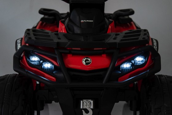 Quad Can Am Outlander ATV Czerwony