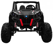 Buggy SuperStar dla dzieci Czarny + MP4 + Napęd 4x4 + Pilot + Bagażnik + LED + Blokada drzwi