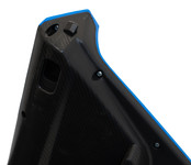 Lamborghini Aventador SV na akumulator dla 2 dzieci Niebieski + Silnik bezszczotkowy + Pompowane koła + Audio LED