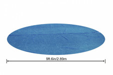 Pokrywa solarna 289cm na Basen ogrodowy 305cm/10FT BESTWAY