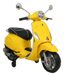 Pojazd Skuter Vespa ROMA Żółty