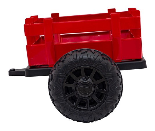 Traktor BLAST Z Przyczepką Czerwony