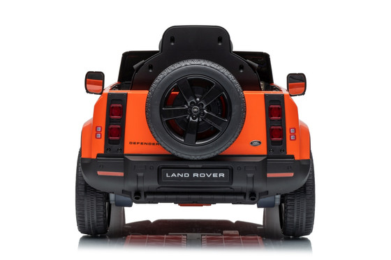 Pojazd Land Rover Defender Pomarańczowy
