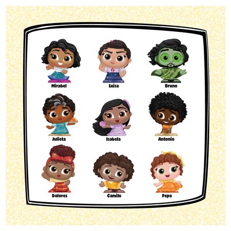DOORABLES Encanto 9 figurek, figurka, 3.8 cm
