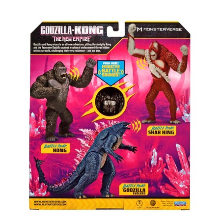 GODZILLA I KONG Battle Roar Kong, figurka, 17 cm